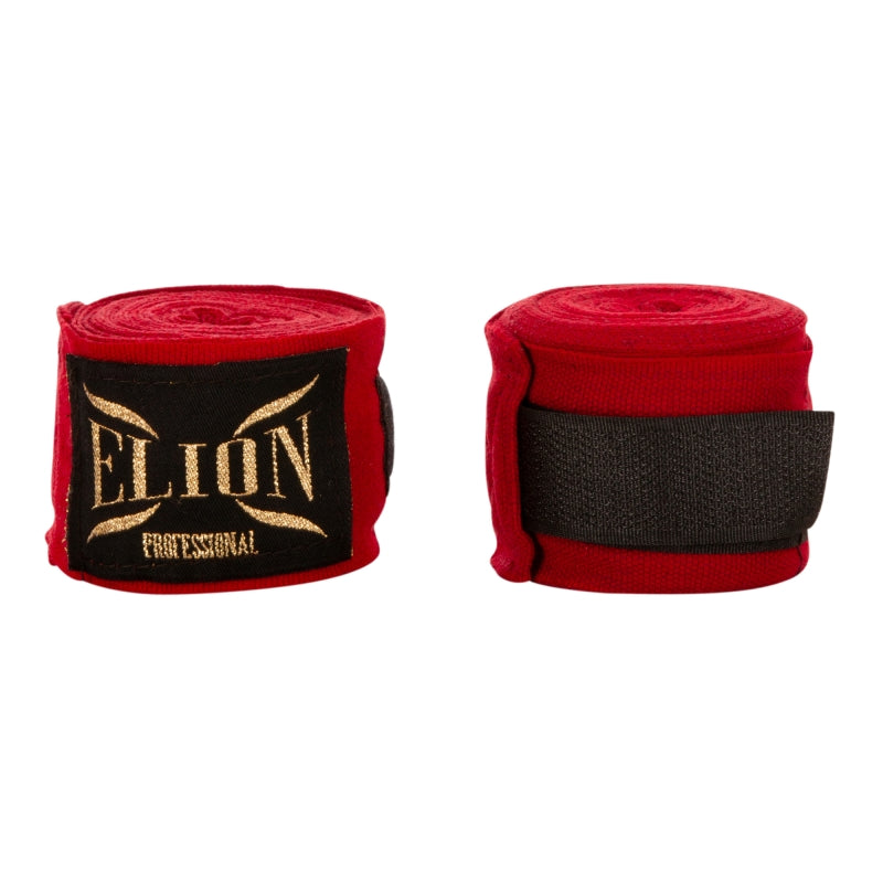 Bandage ELION coton / lycra 4,50m / rouge