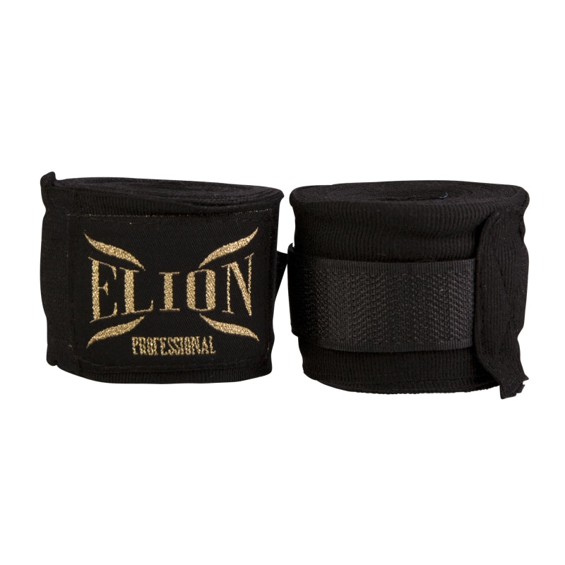 Bandage ELION coton / lycra 4,50m / noir