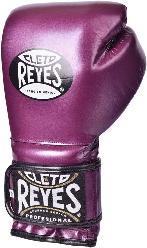 Gants d'entrainement CLETO REYES "REDESIGN" 100% cuir / violet