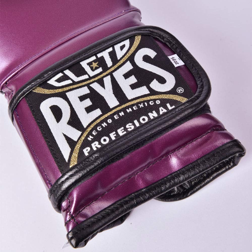 Gants d'entrainement CLETO REYES "REDESIGN" 100% cuir / violet