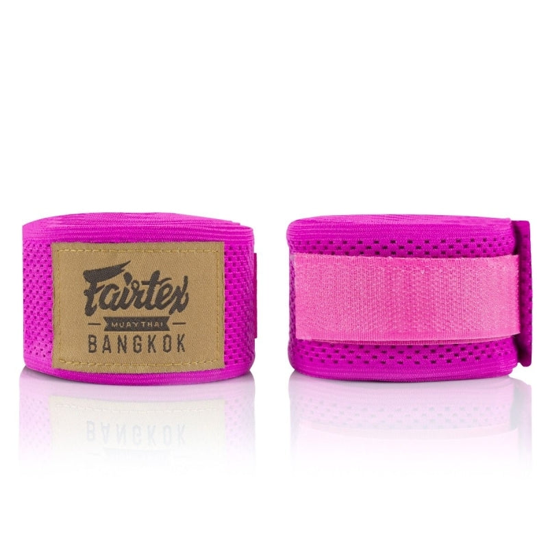 Bandage FAIRTEX mesh / lycra 4,5m / rose