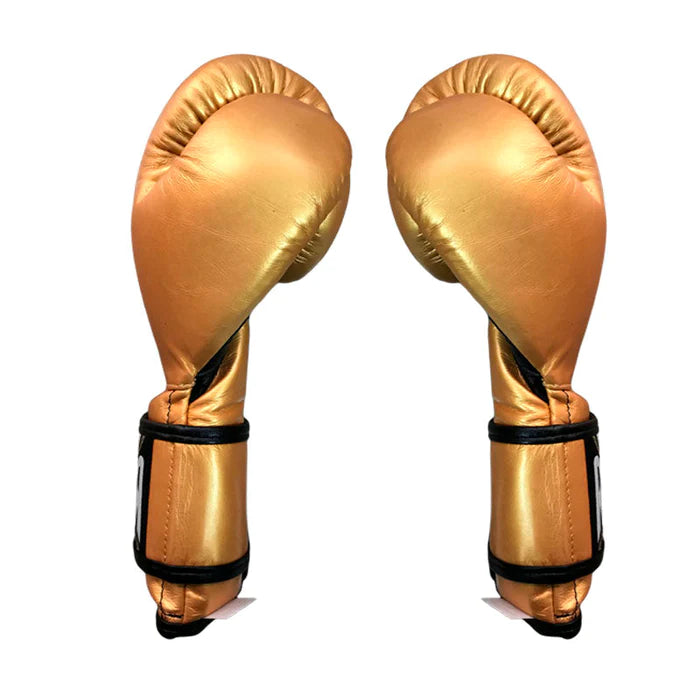 Gants d'entrainement CLETO REYES "REDESIGN" 100% cuir / gold