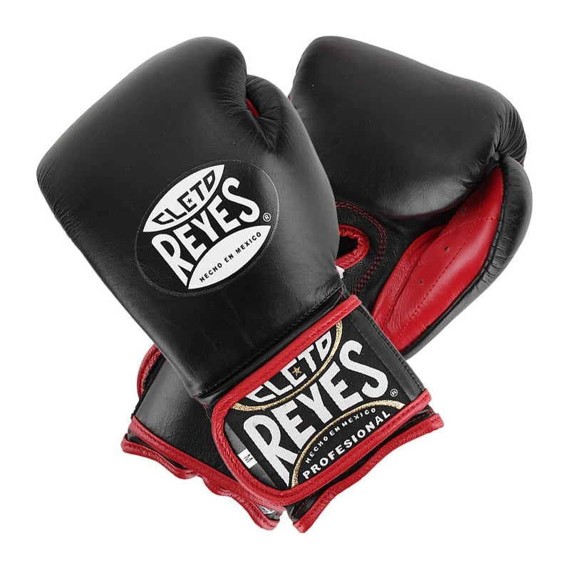 Gants d'entrainement CLETO REYES "REDESIGN" 100% cuir / noir