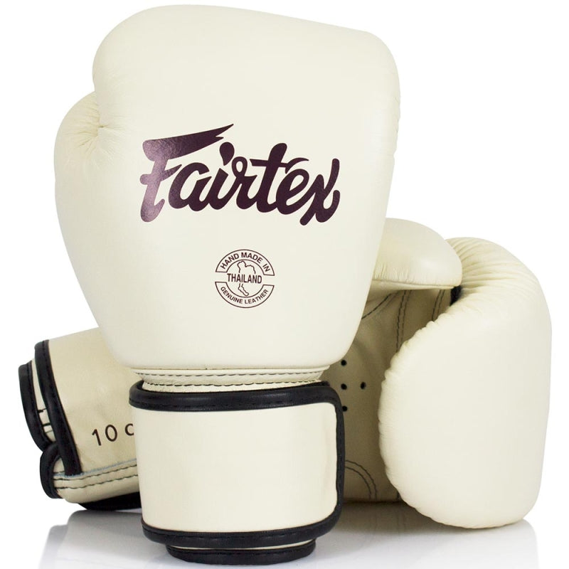 Gants d'entraînement FAIRTEX cuir top FXV16 / Beige