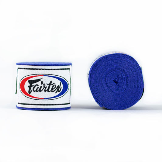 Bandage FAIRTEX coton / lycra 4,50m / bleu