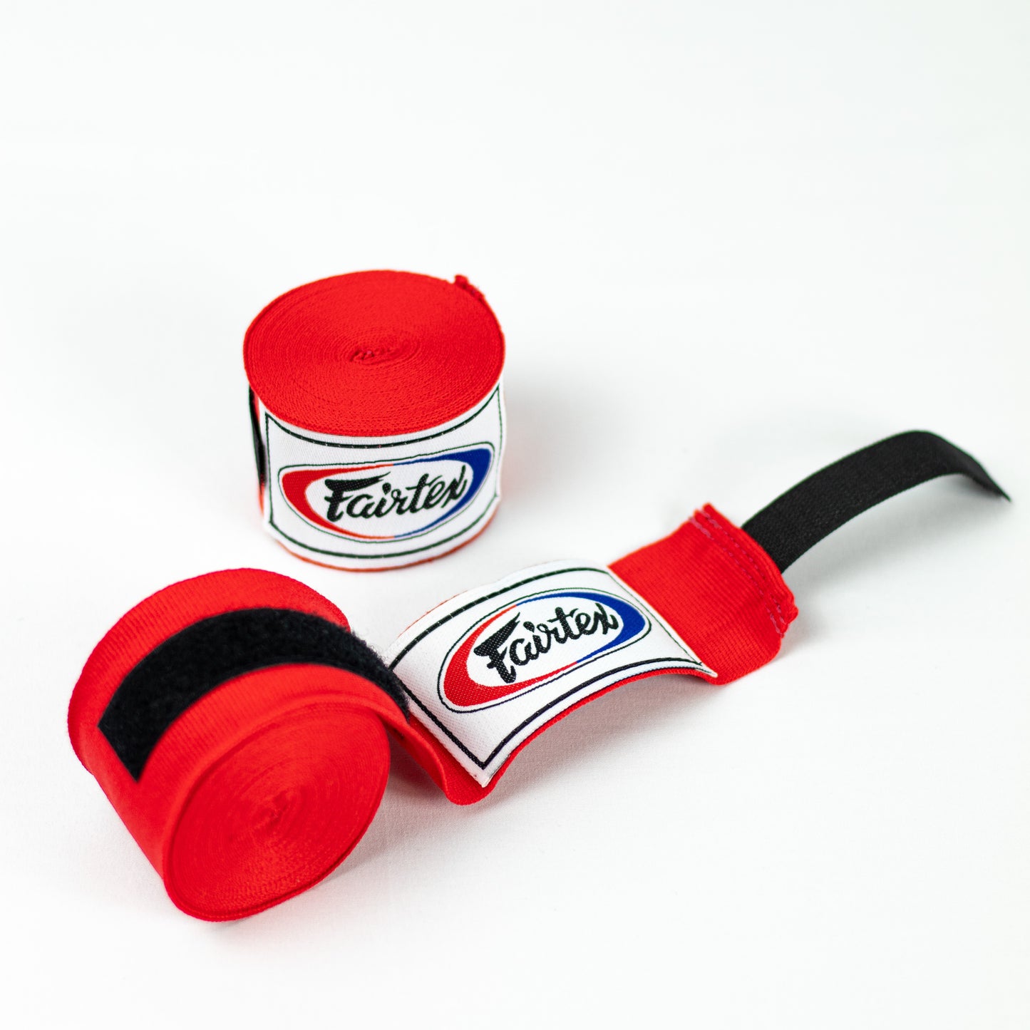 Bandage FAIRTEX coton / lycra 4,50m / rouge